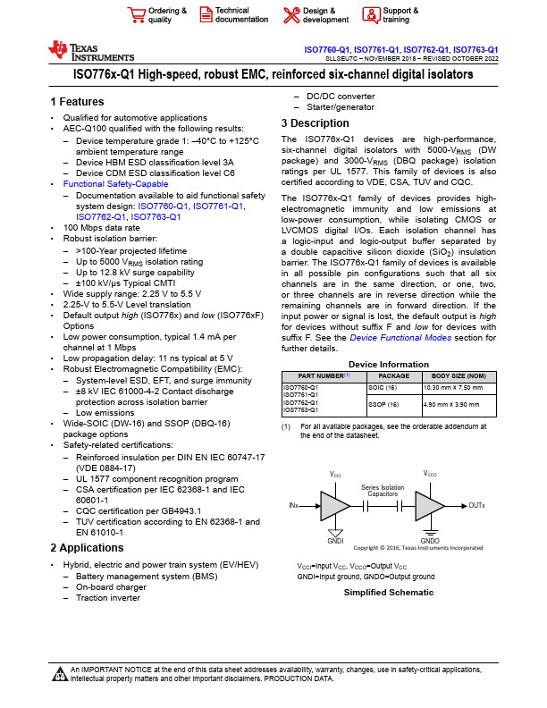 ISO7763-Q1