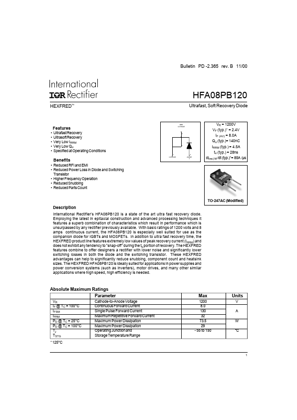 HFB08PB120