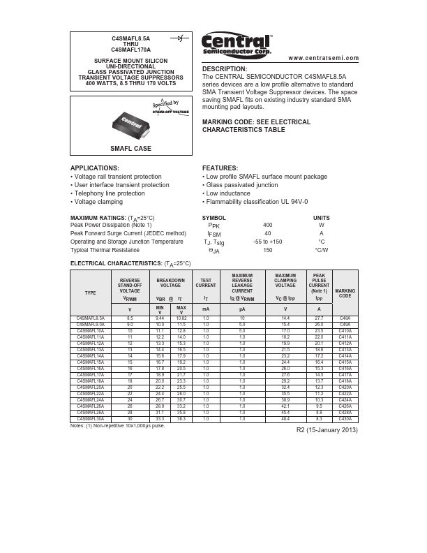 C4SMAFL150A