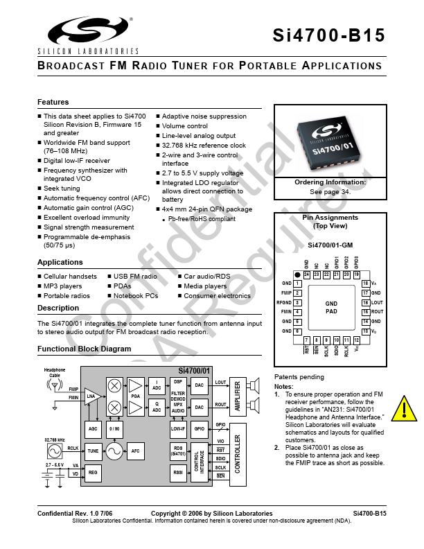 Si4700-B15