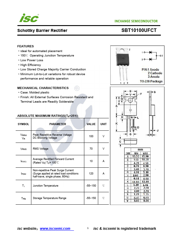 SBT10100UFCT