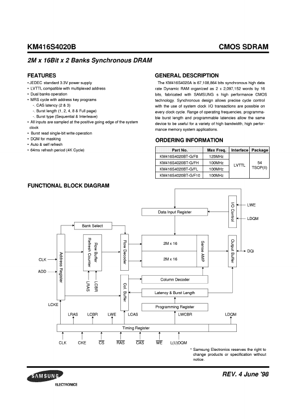 KM416S4020B