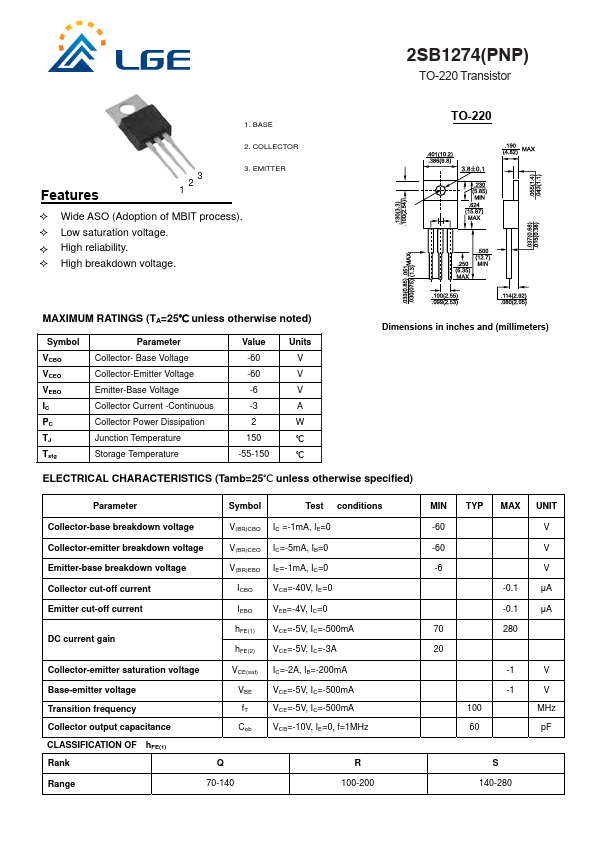 2SB1274