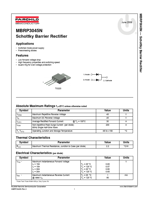 MBRP3045NTU