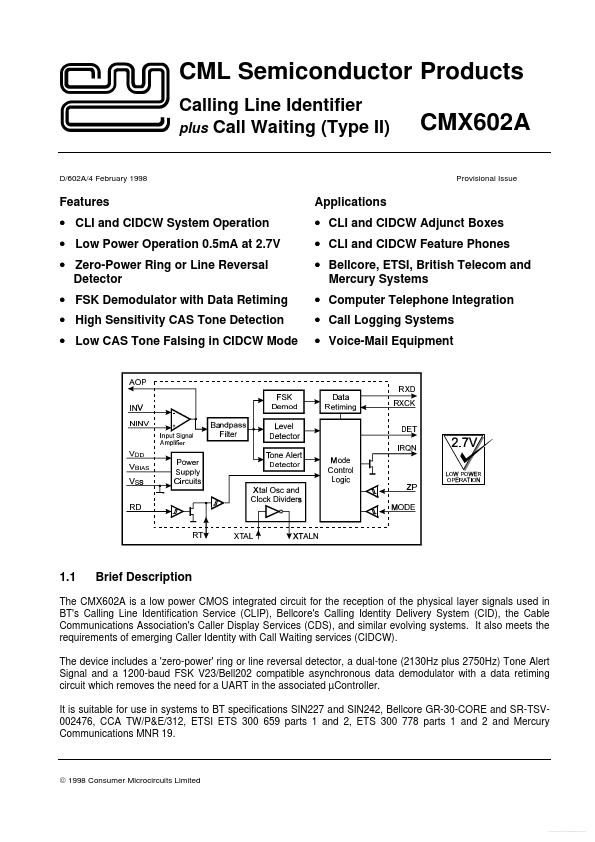 CMX602A