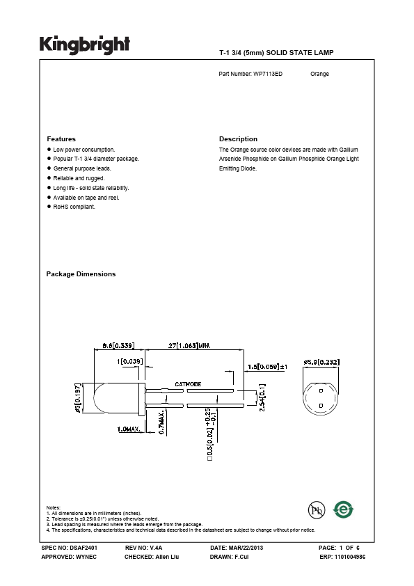 WP7113ED