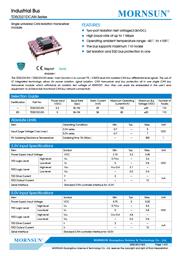 TD321DCAN