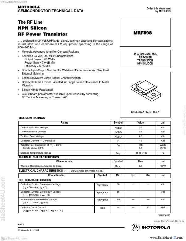 MRF898