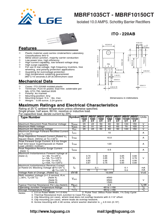 MBRF10150CT