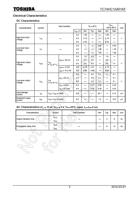 TC74HC10AFN