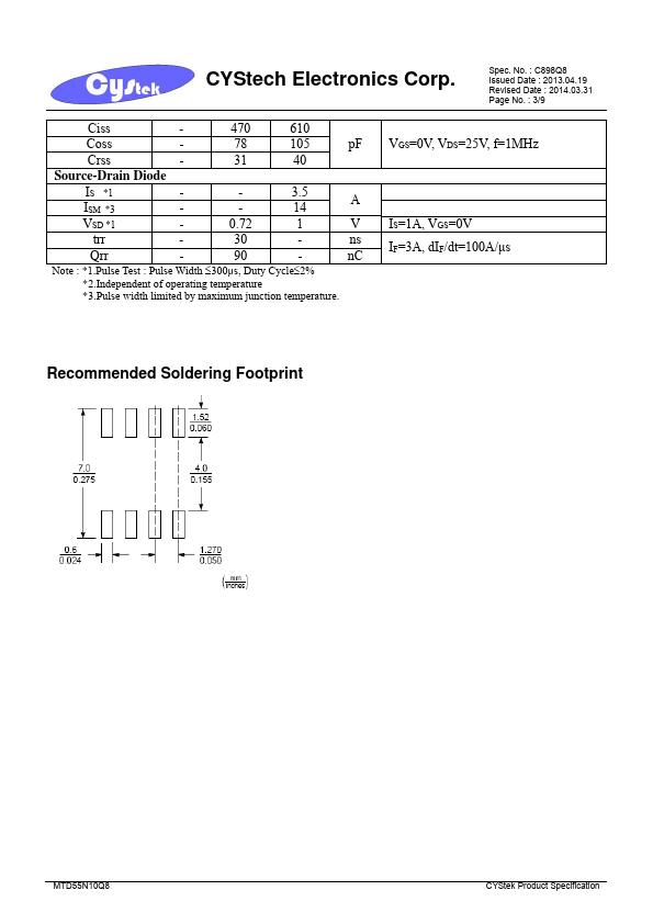 MTD55N10Q8