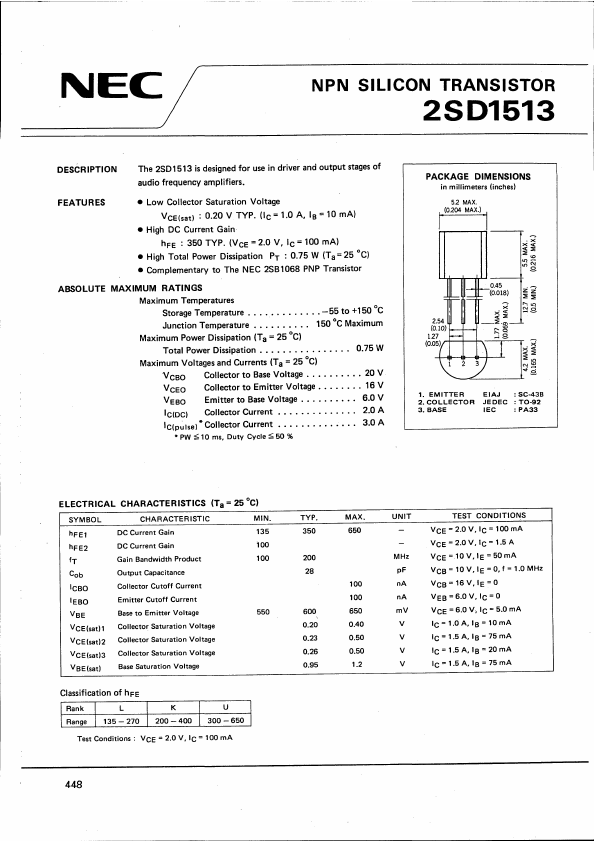 2SD1513