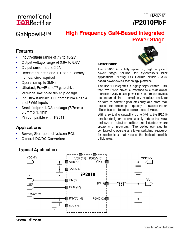 IP2010PBF