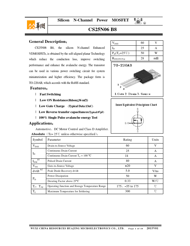 CS25N06B8