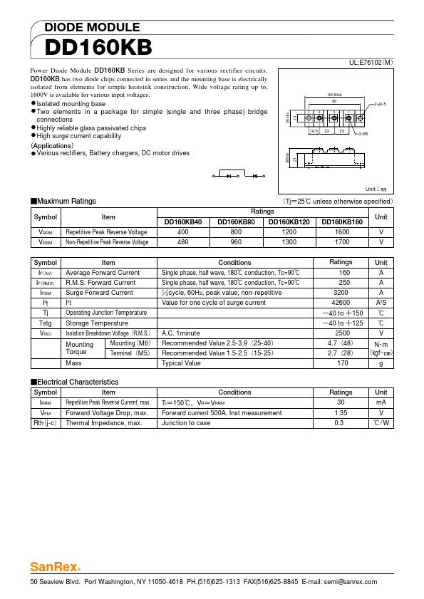 DD160KB120