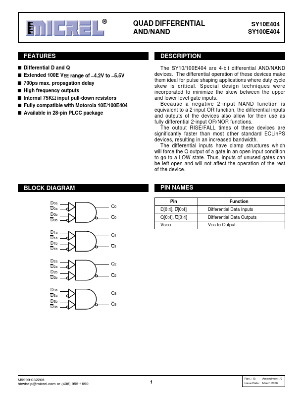 SY10E404