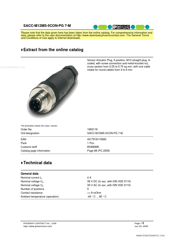 SACC-M12MS-5CON-PG7-M