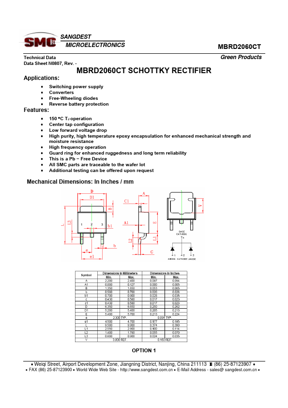 MBRD2060CT