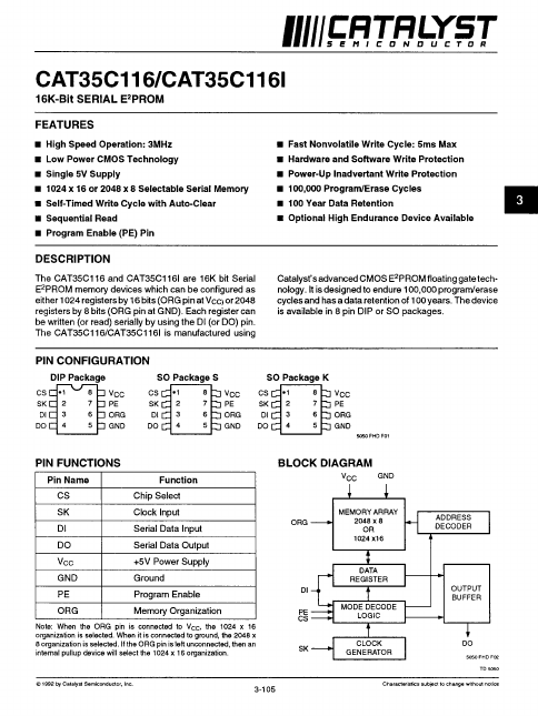 CAT35C116