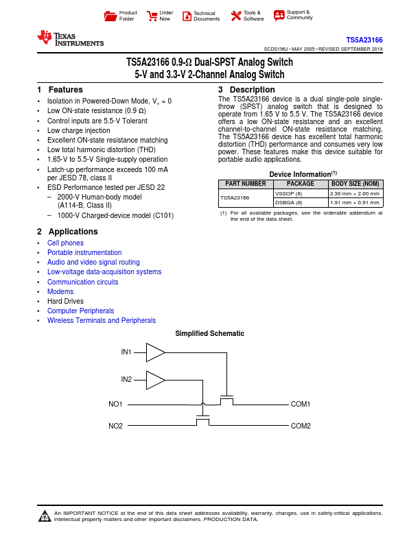 TS5A23166