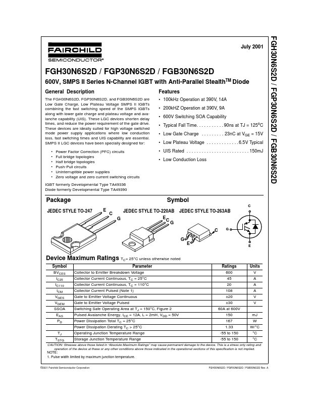 FGP30N6S2D