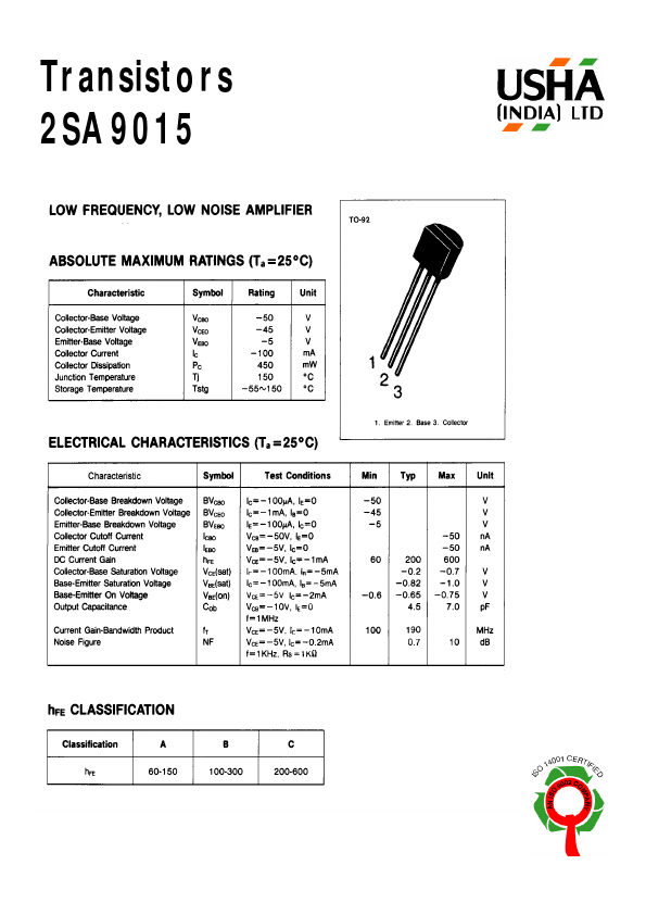 2SA9015