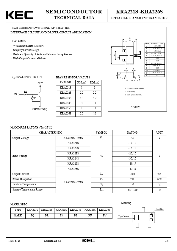 KRA223S