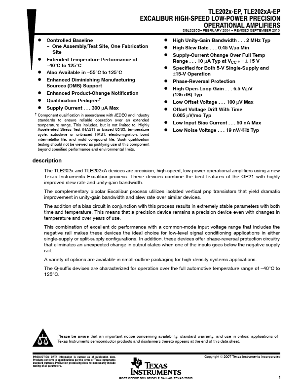 TLE2022A-EP