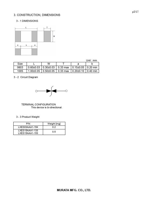 LXES15AAA1-153