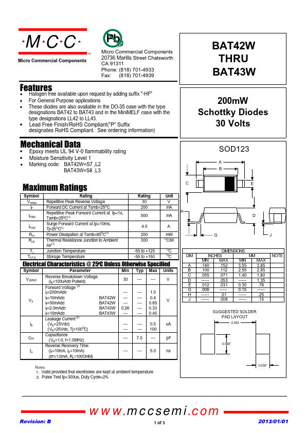 BAT42W