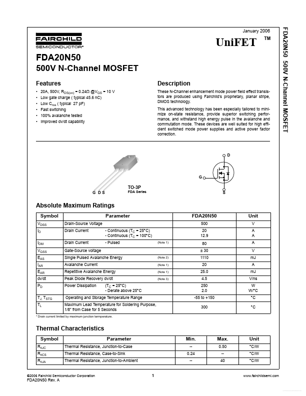 FDA20N50