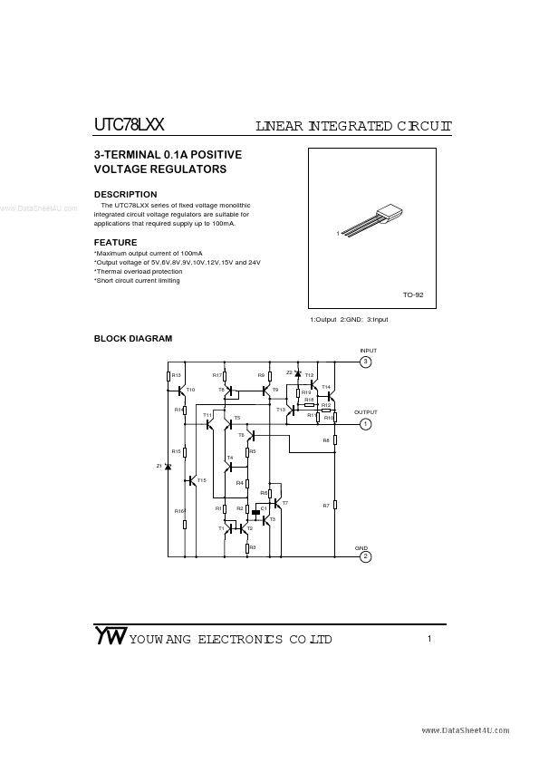 UTC78LXX