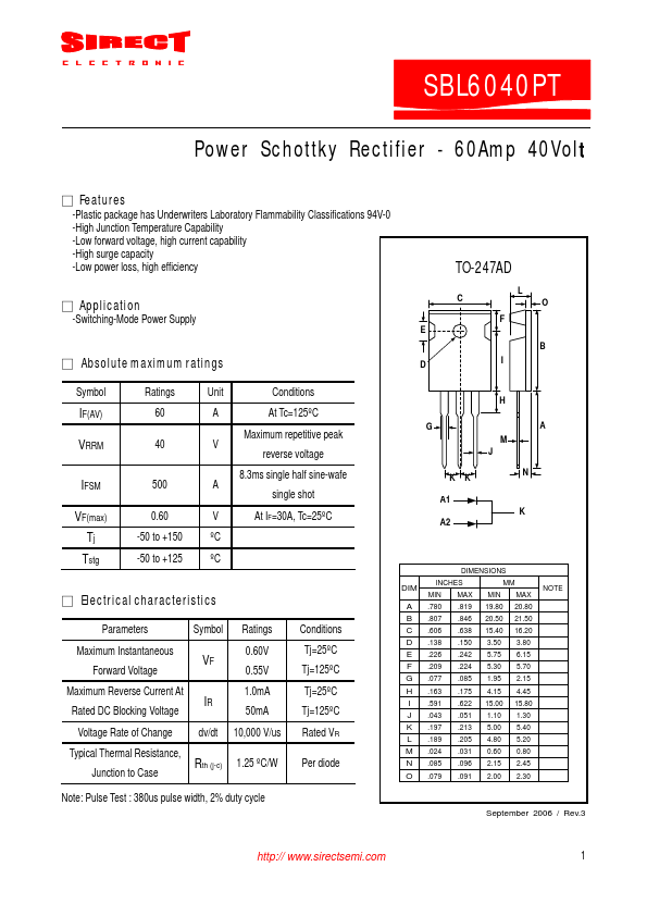 SBL6040PT