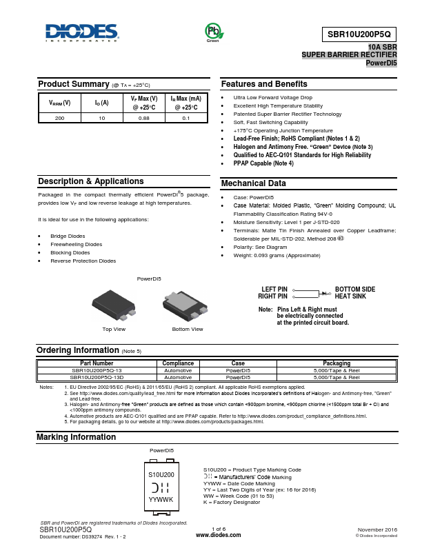 SBR10U200P5Q