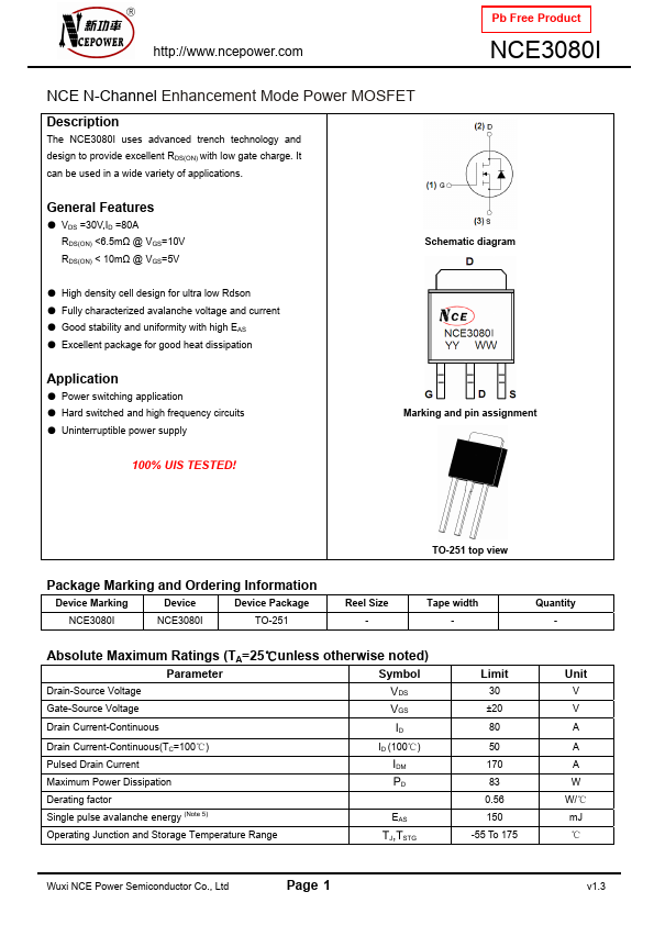 NCE3080I