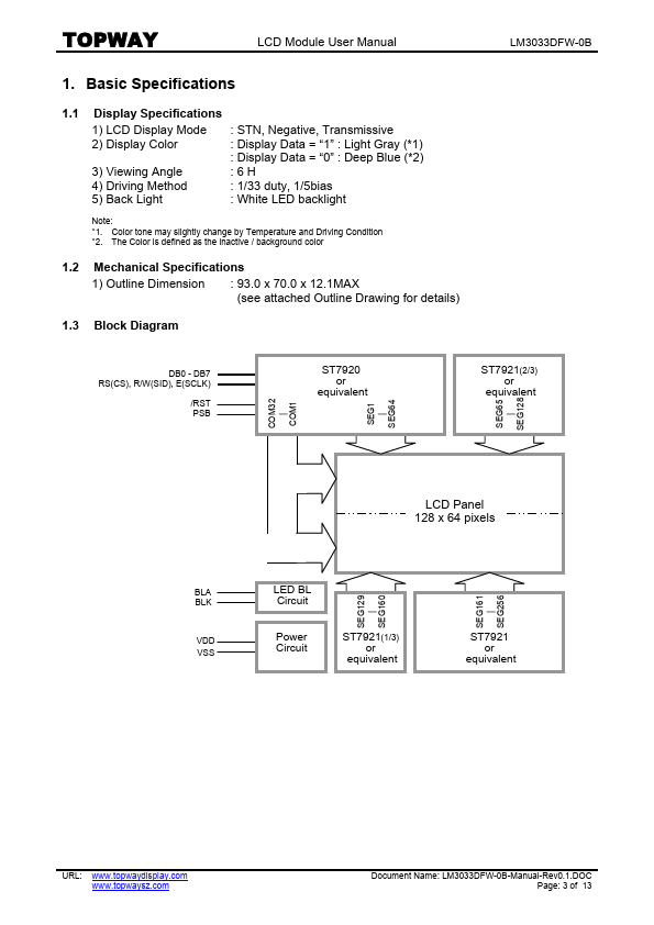 LM3033DFW-0B