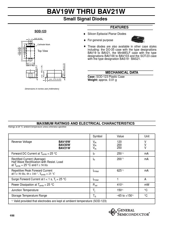 BAV21W