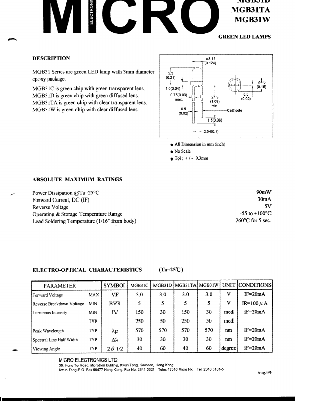 MGB31W