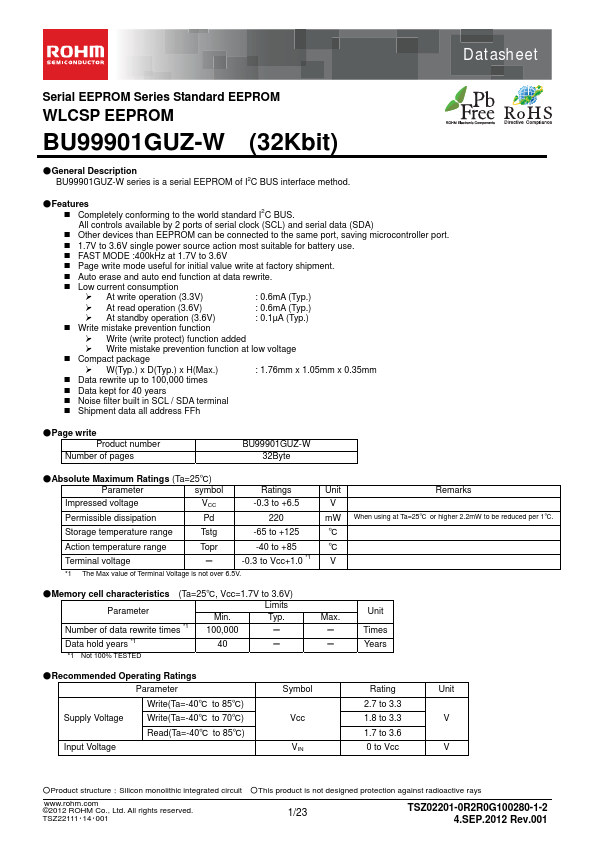 BU99901GUZ-W