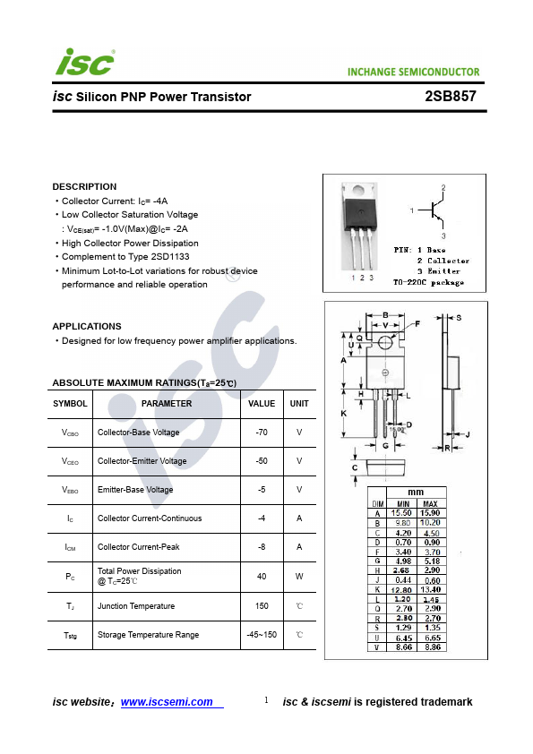 2SB857