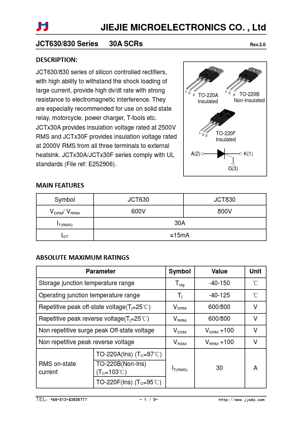 JCT830A