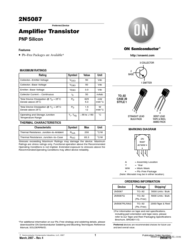 2N5087