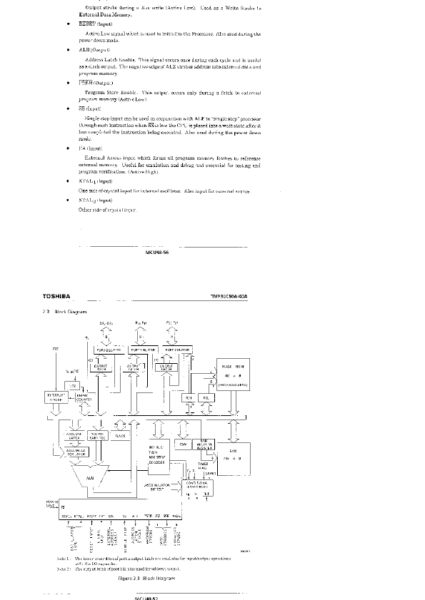 TMP80C50AU-6