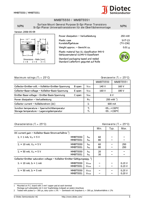 MMBT5551