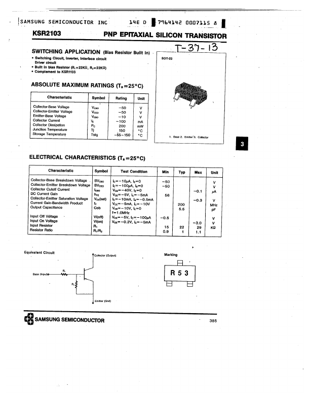 KSR2103