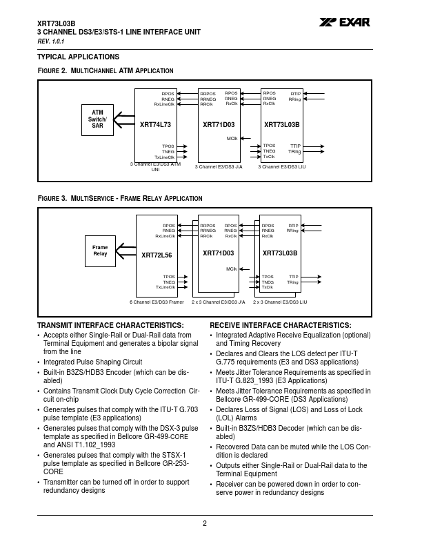 XRT73L03B