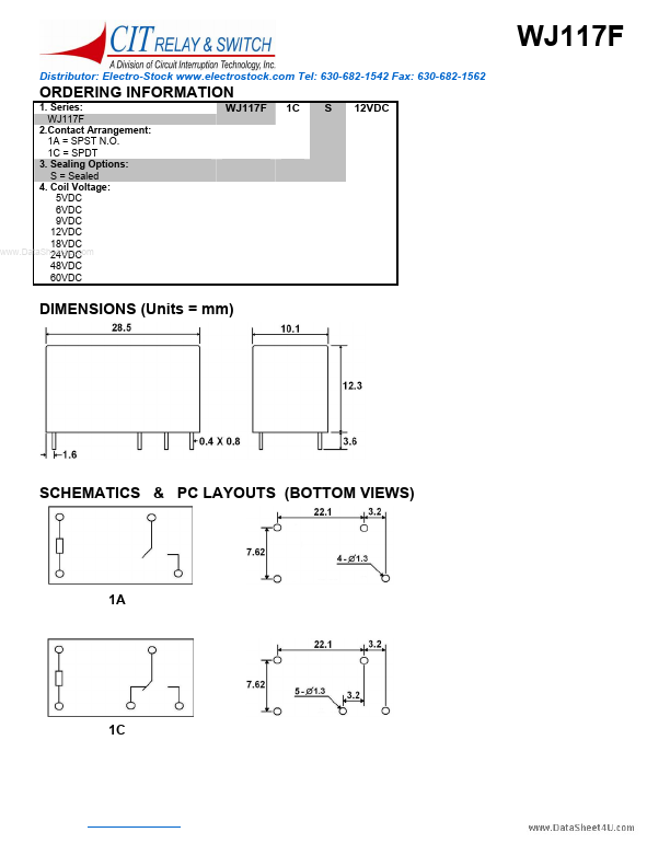 WJ117F