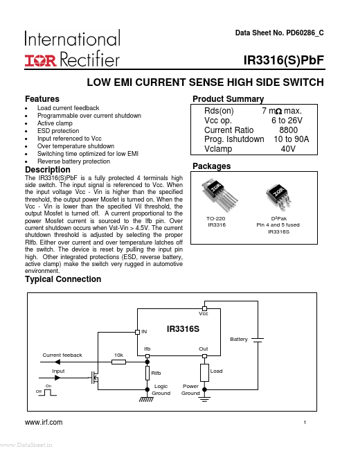 IR3316SPBF