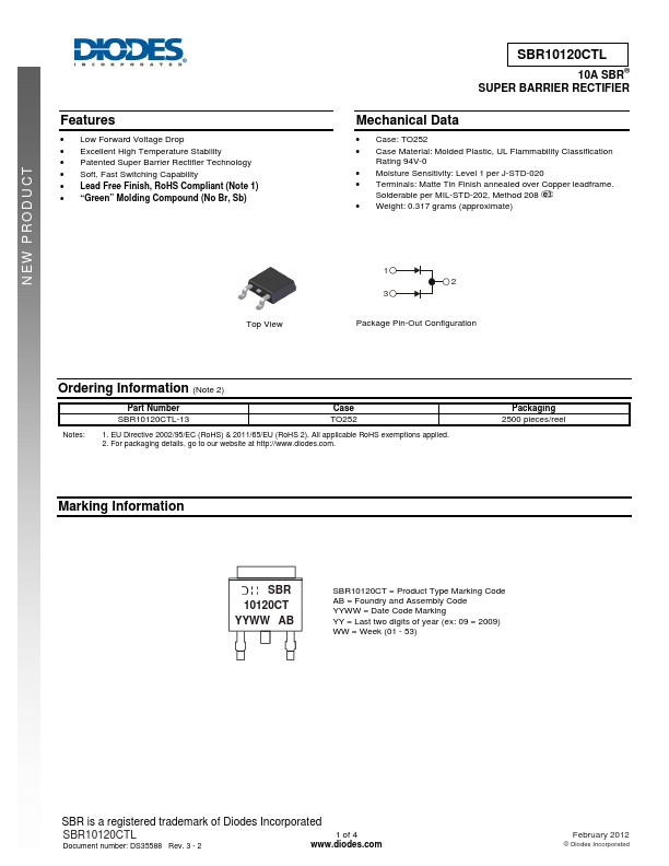 SBR10120CTL