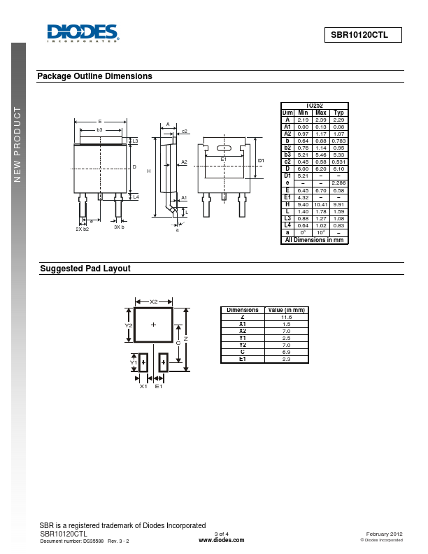 SBR10120CTL